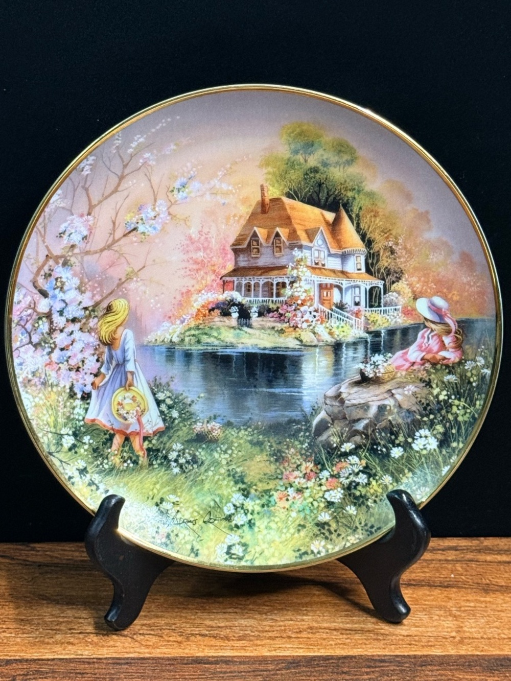 THE FRANKLIN MINT Heirloom Recommendation “Daydreams” by Andres Orpinas